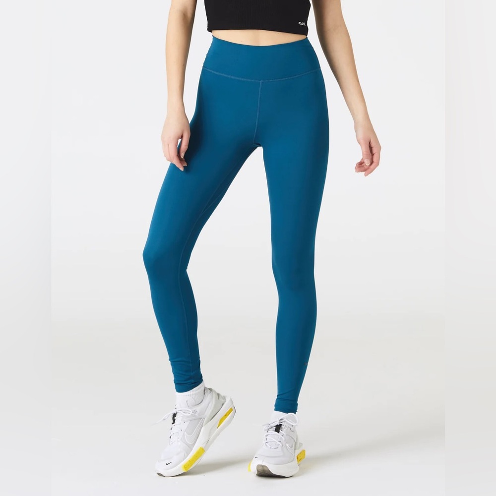 Nike One Luxe Mid-Rise Leggings in Marina Blue sz XS